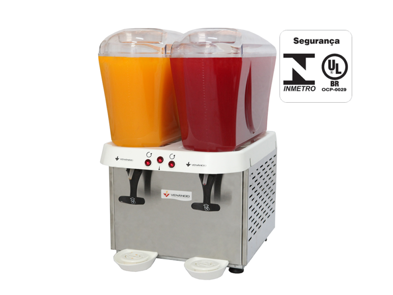 Refresqueira Refrigerada 2 Bojos Venâncio - Modelo RV216