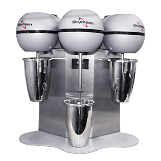 Batedor de Milk Shake - Copo Inox - 3 Hastes Skymsen