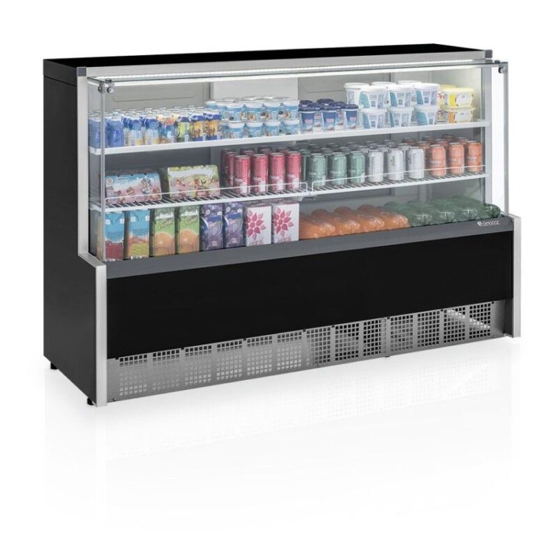 Vitrine Refrigerada Universal GPSA - 175R PR Gelopar