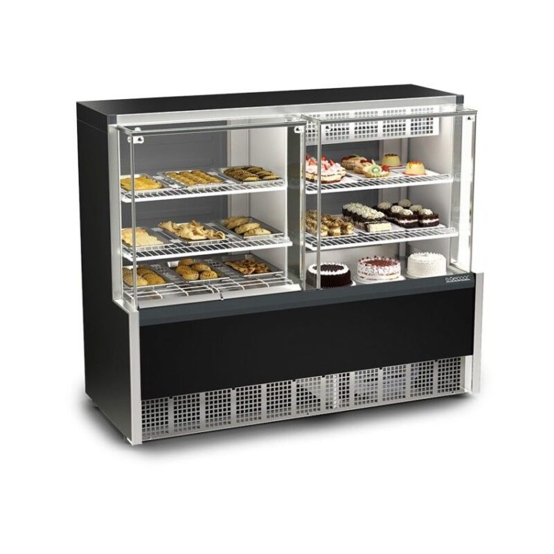 Vitrine Refrigerada Confeitaria GPEA - 140R PR Gelopar